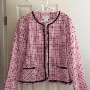 Pink QVC Susan Graver style jacket XL NWT